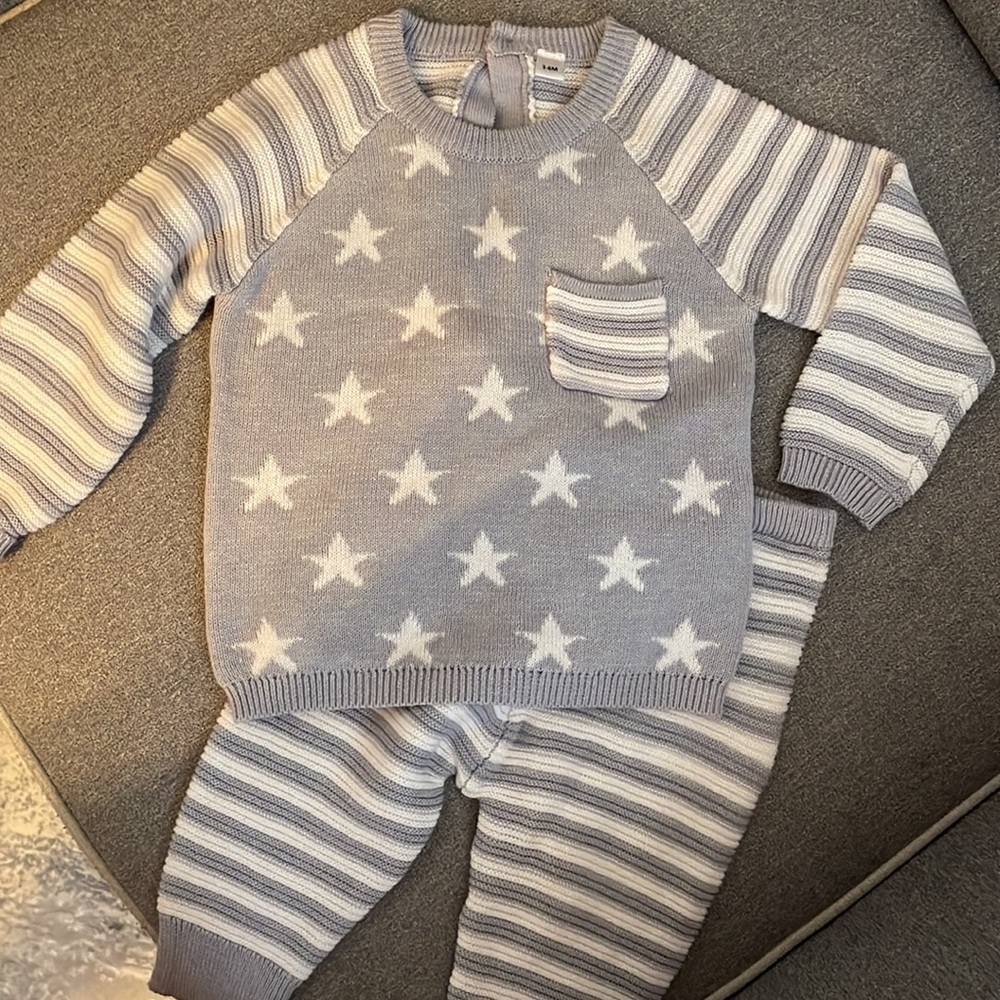 Star Knit Outfit